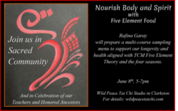 Nourish Body and Spirit with Five Element Food